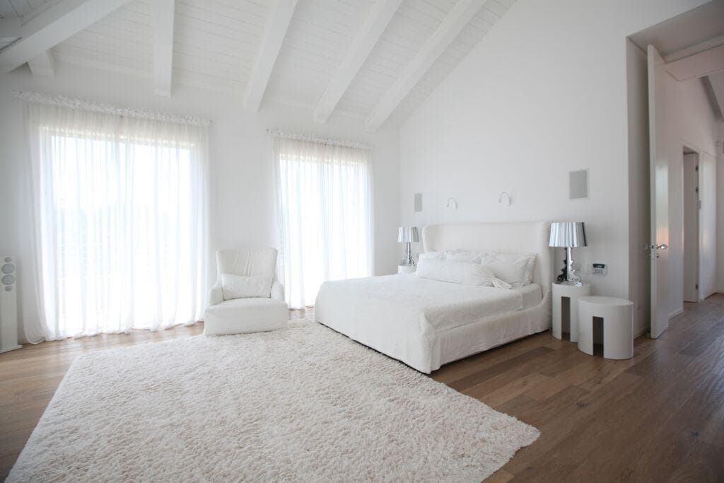 Elegant master bedroom luxury villa Herzliya Pituach